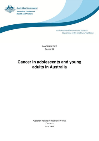Report cover