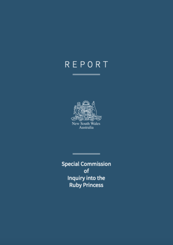 Report Of The Special Commission Of Inquiry Into The Ruby Princess