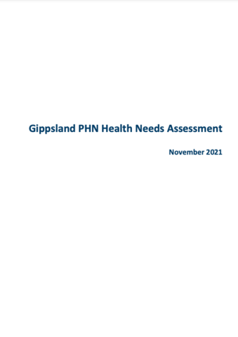 Report cover