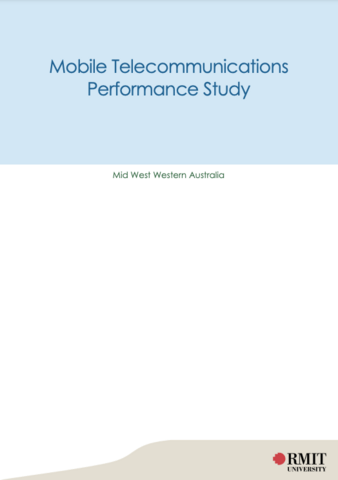 Report cover