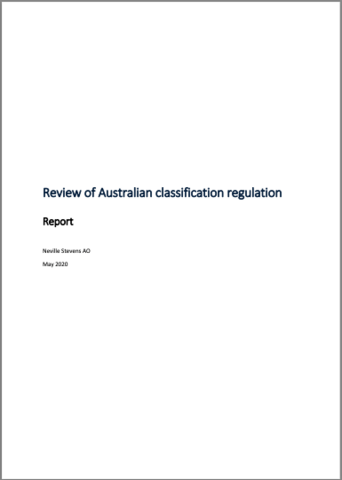 Report cover