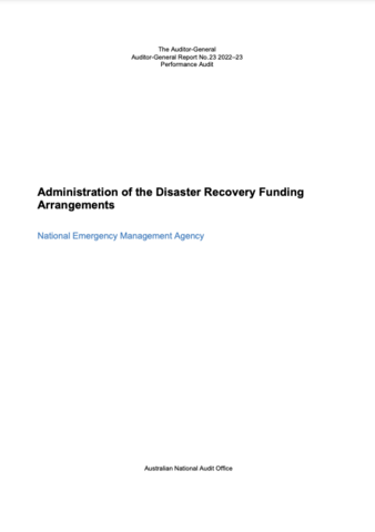 Report cover