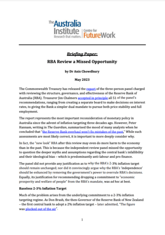 Report cover
