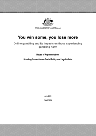Report cover