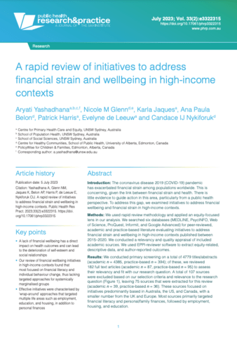 Report cover