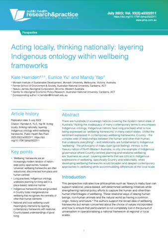 Report cover