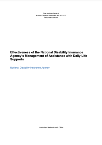 Report cover