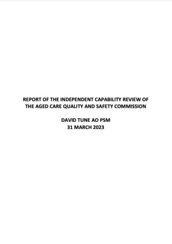 Report cover