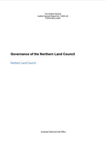 Report cover