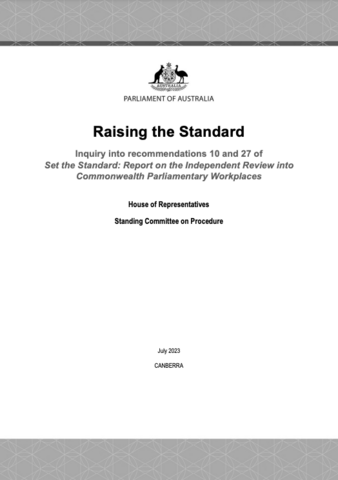 Report cover