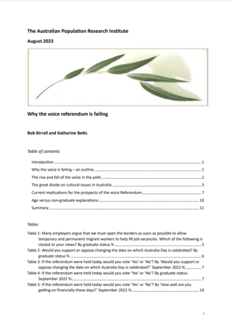 Report cover