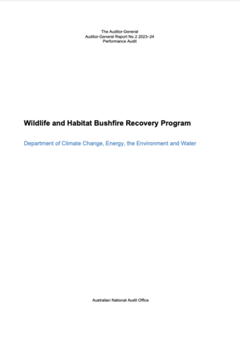 Report cover