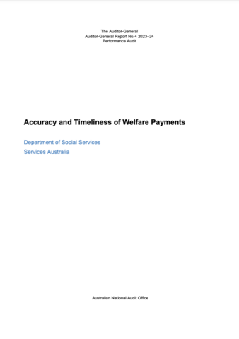 Report cover