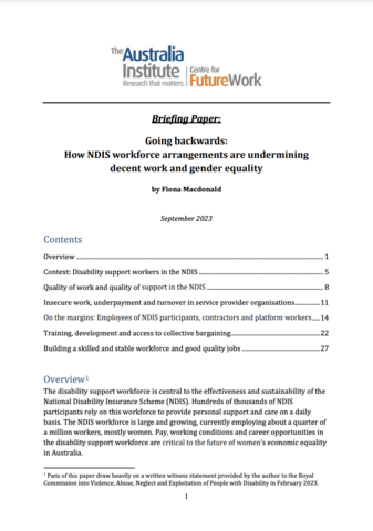 Report cover