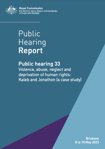 Report cover