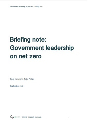 Report cover