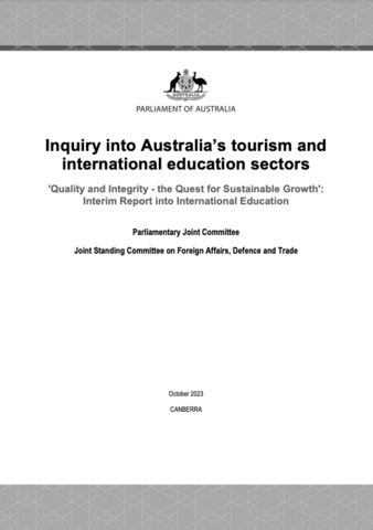 Report cover