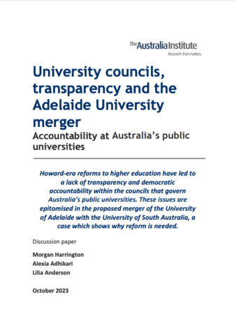 Report cover
