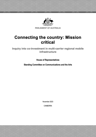 Report cover