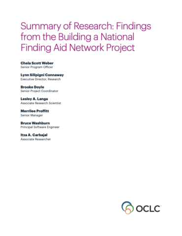 Report cover