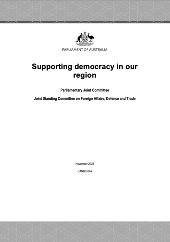 Report cover