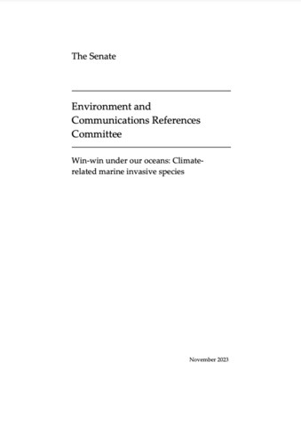 Report cover