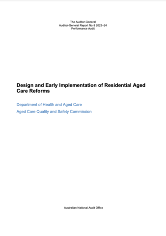 Report cover