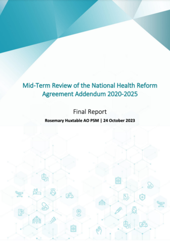 Report cover