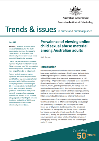 Report cover