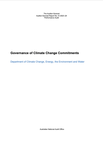 Report cover