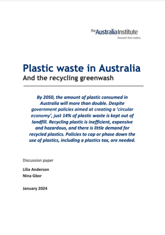 Report cover