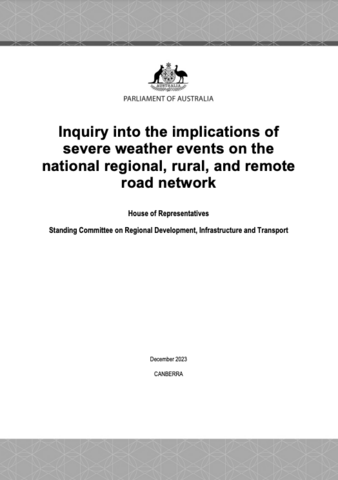 Report cover
