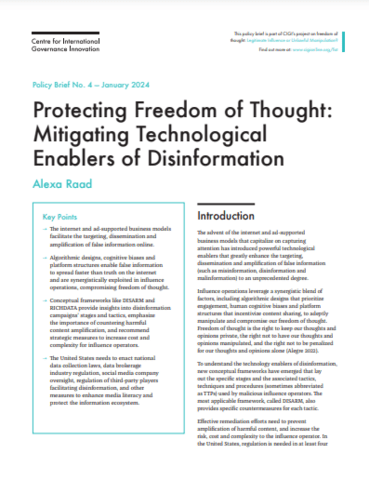 Report cover