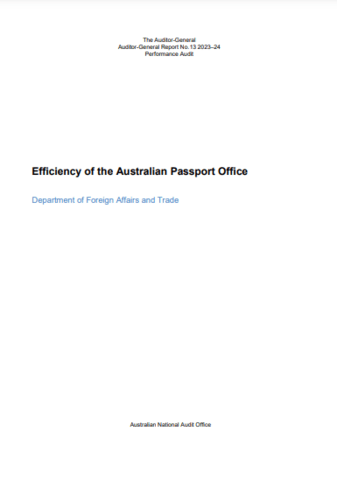 Report cover