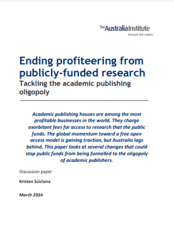 Report cover