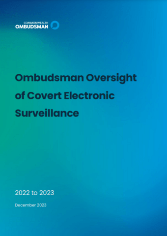 Report cover