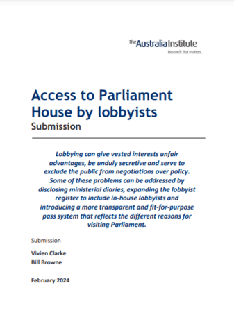 Report cover