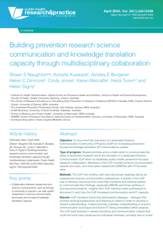 Report cover