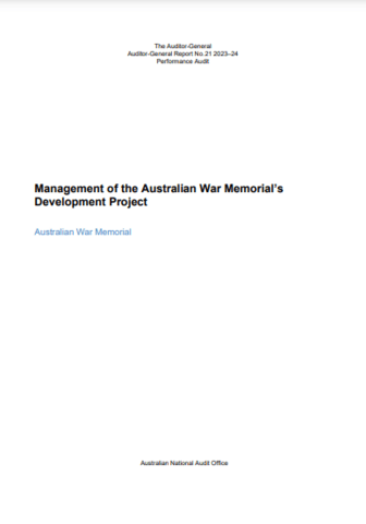 Report cover