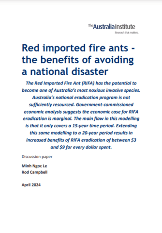 Report cover