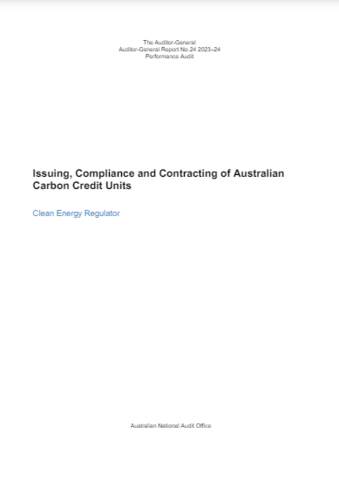 Report cover