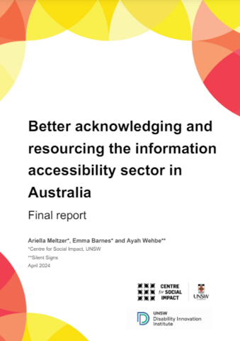 Report cover