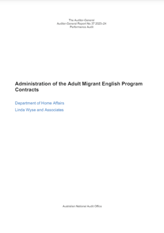 Report cover