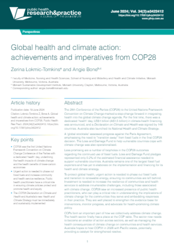 Report cover