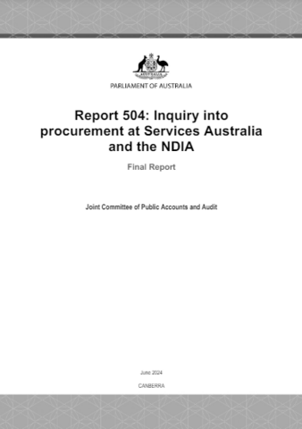 Report cover