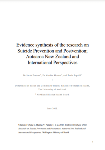 Report cover