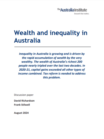 Report cover