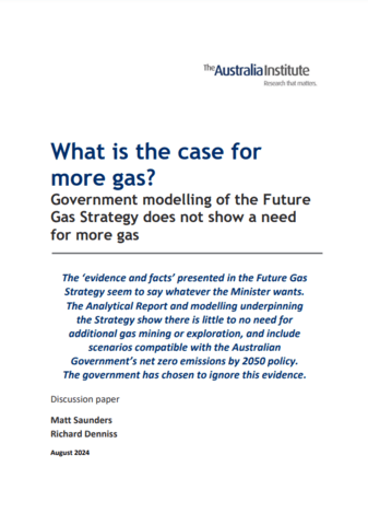 Report cover