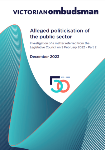 Report cover