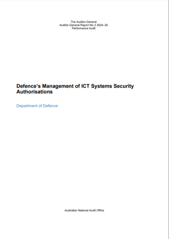 Report cover